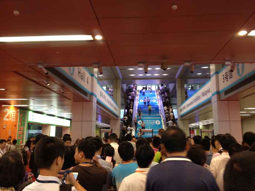 展會現場